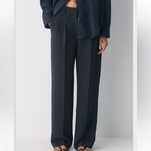 Aritzia Navy Blue Effortless Pants